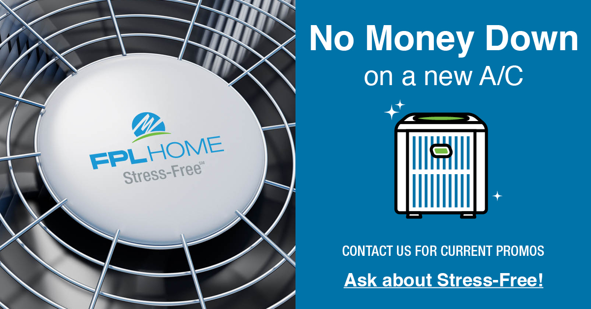 No Money Down on a New AC - Ask about Stress Free!